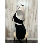 Two piece set black skirt and crop top Size XS Photo 1