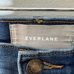 Everlane  women's distressed high rise denim blue jeans size 27 TALL (long) Photo 8