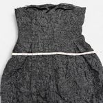 H&M 3D style Black Tulip  bandeau mini party dress bow  detail & attachable straps  Photo 4