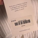 Bohme  Cream boho Peasant Flowy top NWT M Photo 3