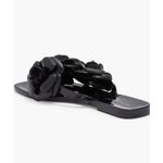 Jeffrey Campbell Floralee Slide Sandal Size US 7 NWOT Black Photo 1