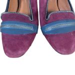 Rebecca Minkoff Maroon Suede Zippered Detail Flats Women SZ 7 Photo 8