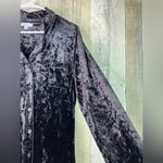 Nicole Miller New York Size XL Velour/Velvet Pj Set Long Sleeve Button F… Photo 6