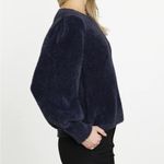 dRA LOS ANGELOS FRANCO SWEATER, COZY & SOFT, BLACK, SIZE SMALL, NWOT Black Photo 3