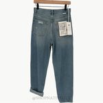 Boyish NWT Toby High Rise Relaxed Fit Distressed Jeans | Sz 27 | Medium Indigo Photo 2