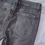Indigo Rising Black Flare‎ Jeans Size 25 Frayed Hem Stretch High Rise Boho Retro Photo 6
