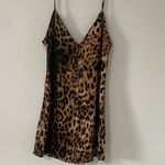 Nasty Gal  Brown Leopard Mini Dress Photo 3