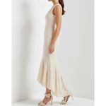 House Of CB Cesca Floral Maxi Dress, Vintage Cream, Large Photo 5