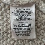 Far Away From Close Oatmeal Beige Knit Hooded Short Sleeve Snap Button Cardigan Photo 7