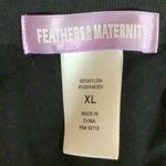 Feathers Maternity Size XL Black Belly Support Biker Short. New With Tags Photo 5