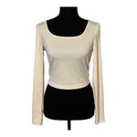 #173 Bundle of four stretch knit crop tops Photo 4