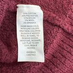 Treasure & Bond NWT  Women's Burgundy Knit Turtleneck Sweater Size L Photo 6