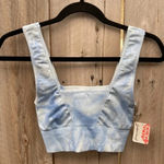 NWT Free People Movement Good Karma Bra in Aurora Blue Size undefined Photo 6