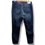 Everlane  The Curvy High Rise Dark Wash Cropped Skinny Jeans Sz‎ 33 Photo 3