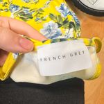 French Grey Yellow Floral Dress Photo 6