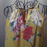 Mlle Gabrielle NWOT FRESH AND SOFT Yellow Floral Maxi Dress Photo 7