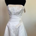 Maggie Sottero White Strapless Wedding Gown Size 2 Photo 6