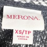 Merona Heather Gray Boucle Long Sleeve Drawstring Waist Casual Dress Size XS Photo 8