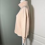 CALIA by Carrie Underwood Beige Cream peach Small Cozy Waffle Knit Sweatshirt Orange Photo 2