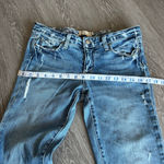 Paige Hollywood Hills Jeans Womens 28 Classic Rise Bootcut Distressed Blue Photo 9