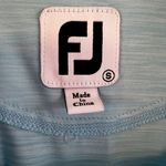 Footjoy‎ Shirt Womens Small Short Sleeve Golf Pullover Stretch Lightweight Blue Photo 4