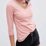 Only  Choker Top Ash Rose / Dark Pink L NWOT Photo 0