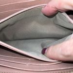 Furla  Saffiano Leather Made in Italy Zip Around‎ Wallet in Blush Photo 9