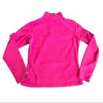  TKA 100 Pink 1/4 zip pullover The North Face Hot Pink Bright Photo 1