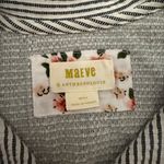 Anthropologie Maeve Striped Sleeveless Button Side & Double Breasted Design Top Photo 3