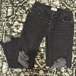 We The Free Free People  Maggie Distressed Straight Jeans Photo 0