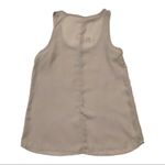 Daytrip  Grey Chiffon Tank Top Photo 6