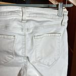 L'Agence  Tilly Mid-Rise Ivory Slim Straight Jeans Macadamia Size 27 Photo 11