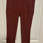 Lululemon  athletica Burgundy Leggings Photo 0