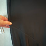 EXPRESS Vintage Tricot Black Maxi Dress V-Neck Sleeveless Y2K 90s Capsule Photo 4