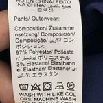 SheIn Women’s Navy Blue Dress Pants Size L US 8/10 Pull-On Tapered Waist 32 Photo 5