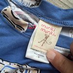 Munki Munki  small blue blouse Photo 6