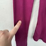 Aeropostale Y2K  Women's Logo V-Neck Long Sleeve Tee Shirt Magenta Pink Size M Photo 5