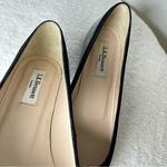 LK Bennett NWOB  London Black Patent Leather Velvet Pointed Toe Loafers Photo 7