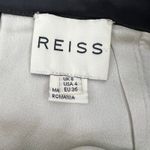 Reiss 'MERIDA' BLACK LACE PENCIL SKIRT jacquard knit neutral classic size US 4 Photo 10