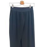 Cinq a Sept Shana Jersey Pants Drapey Front Stretch Black Size Small Photo 3