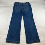 Silver Jeans LONG  Stretch Denim High Rise Wide Leg Avery Trouser Jeans 34 Photo 4