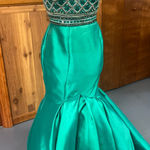Rachel Allen Rachel Allan Two-Piece Prom Dress Mermaid Photo 0