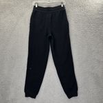 Lululemon Scuba Jogger Pants Black Athleisure Athletic Casual Women's 4 x 27.5 Photo 2