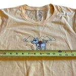 Teddy The Dog Happy Tails Hiking Dog Tee Shirt Womens Small Yellow Photo 7