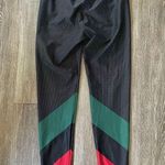 Goldsheep black and white polka dot green red striped leggings Photo 1