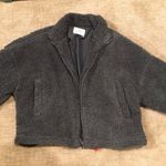 Urban Outfitters Gray Sherpa Jacket Photo 1
