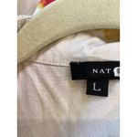 Natori  Takeda Sleeveless cotton white floral Halter Midi Dress L Photo 9