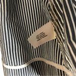 Lane Bryant Petite Gray & White Stripe Tie Front Blazer 18P Photo 5