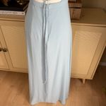 Fame and Partners  Dusty Blue Open Back Maxi Dress Size 2 Prom Bridesmaid Photo 3