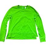 Lululemon Women's Long Sleeve Pullover Green Size 10 Athleisure Top Photo 0